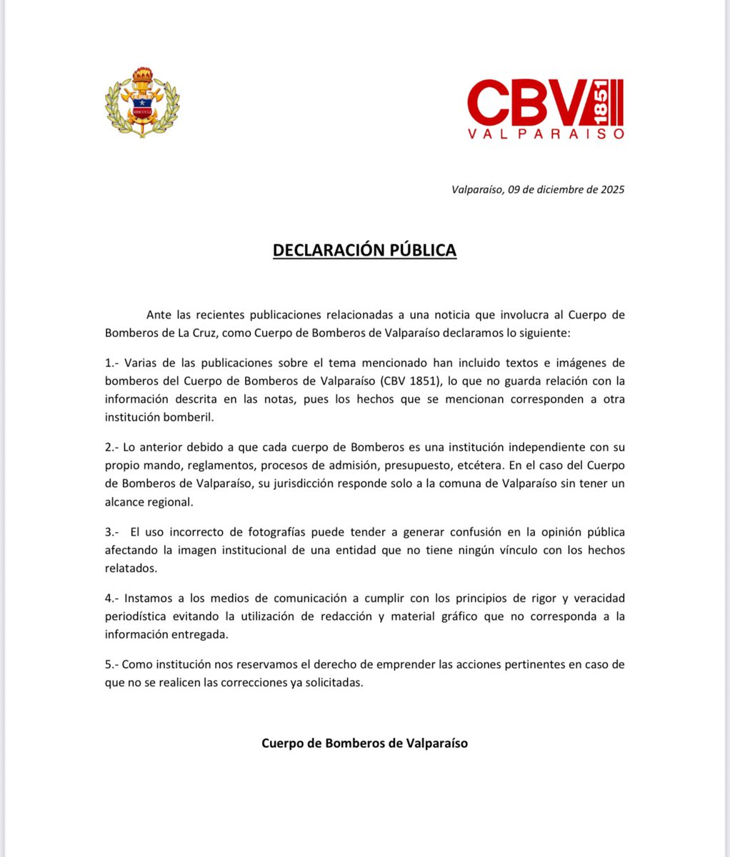 Bomberos Valparaíso tweet media