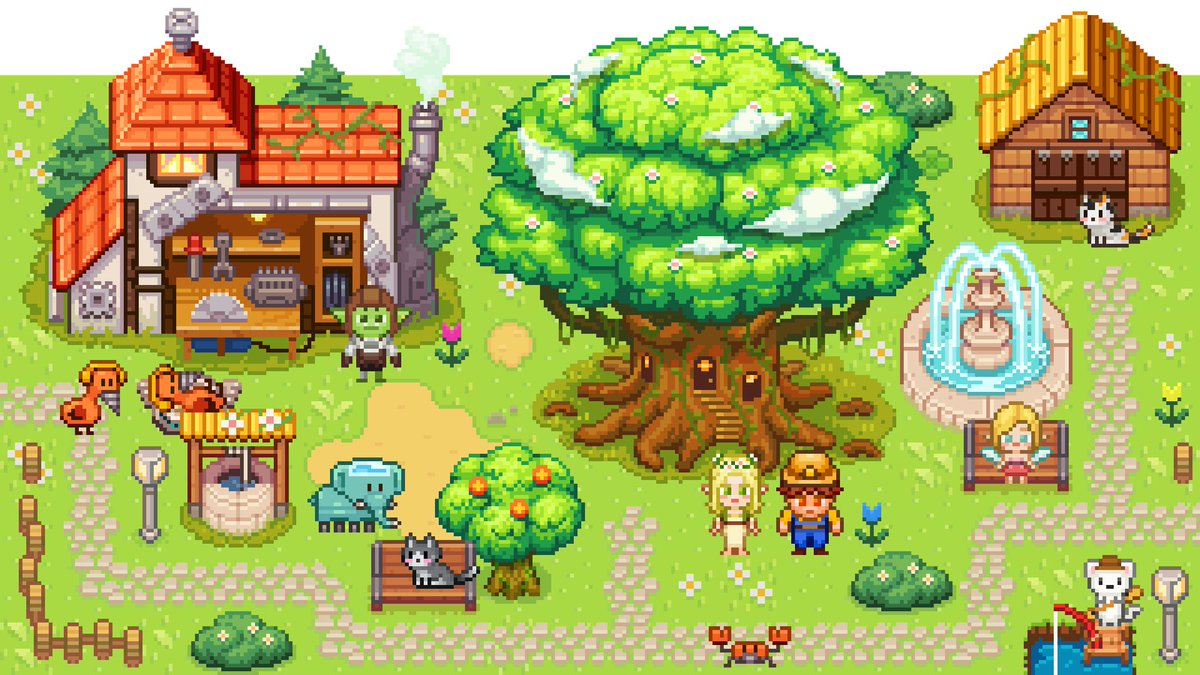 OrePlant36095's tweet photo. #OrePlant is featured in the Taskbar Treasure Week on Steam!
π±π₯ Wishlist OrePlant: https://t.co/kOu32tSM5j
#TrailerTuesday #indiegame #TaskbarTreasureWeek #cozygame #pixelart https://t.co/oZeTES17Ve