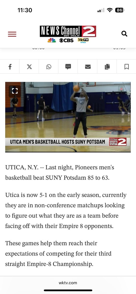 News link on the guys from the other day! Check it out

wktv.com/sports/utica-u…