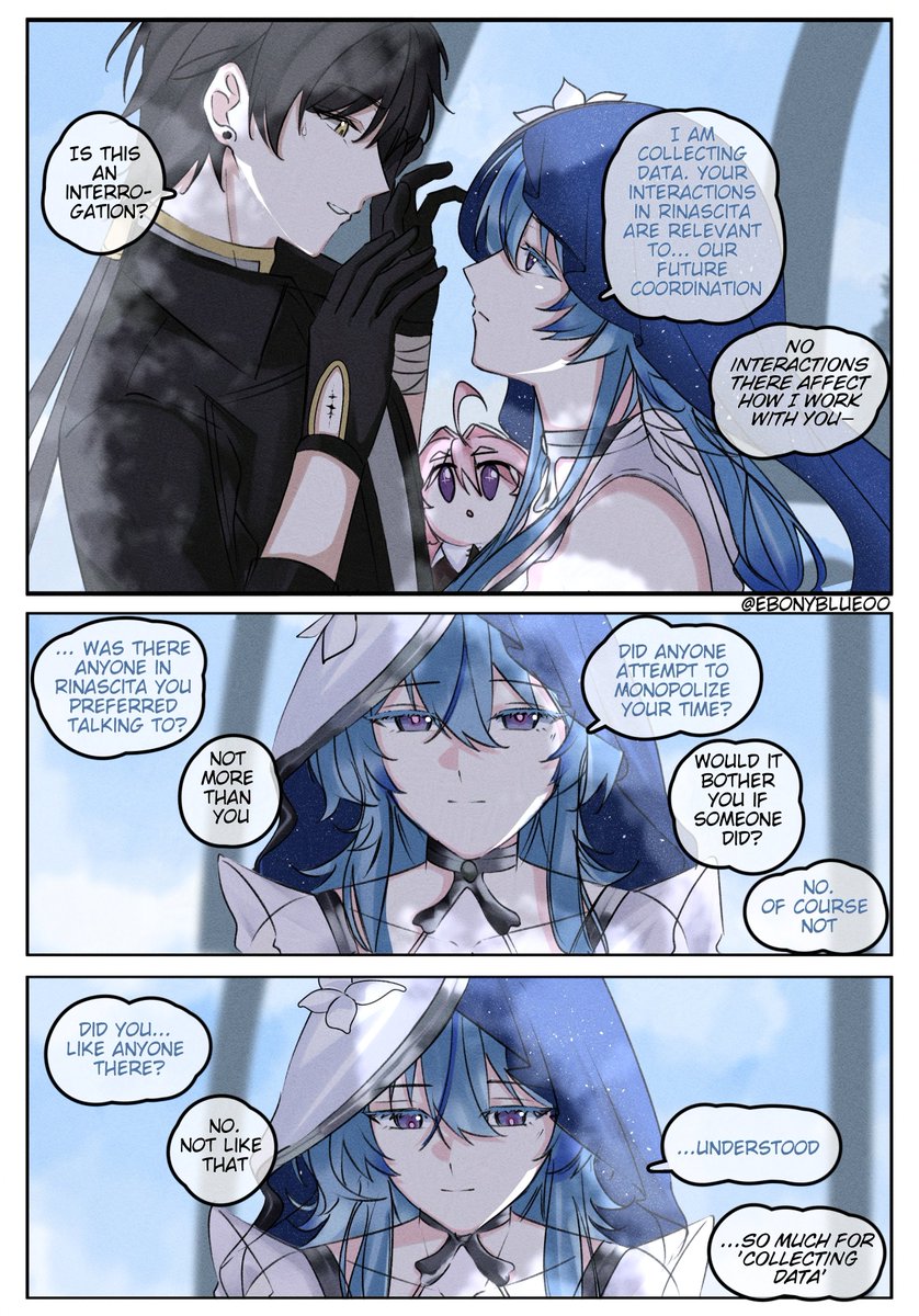 I’m back to my comfort couple again💙🖤
#Shorekeeper #Mrover