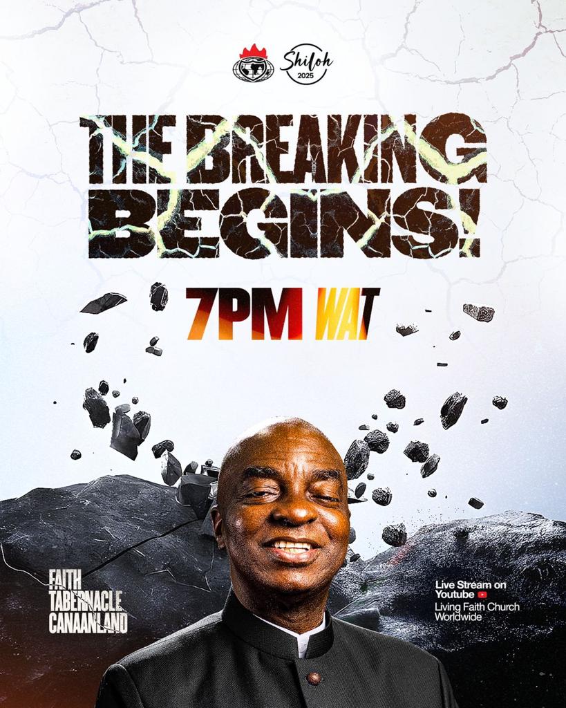ayanfetiana's tweet photo. The wait is over — Shiloh starts TODAY!

Let’s make WhatsApp buzz; let the world know Breaking New Grounds starts today. 

Post the flyer on your status and spread the fire! 🔥🔥
#Shiloh2025 https://t.co/wb87NIcpyZ