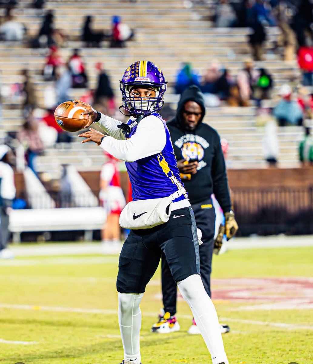 CoachAGibbs's tweet photo. '25 Hattiesburg Tigers @BurgBuiltFB 
Overall 11-3
Back to Back State Runner-Ups
Back to Back South State Champions
Offense Recap:
6,009 Yards of Total Offense
3,189 Yards Passing (School Record)
2,820 Yards Rushing (3rd All Time - Surpassed last year by 5 yards)
WR
One Thousand Yard WR (SR-Davion Young, 1264 Yards Receiving) JR-JB Bryant finished with 532 Yards Receiving. SR - Tristen Keys in 5 games finished with 490 Yards Receiving and 5 TDS. Sophmore Kamhad Plump finished with 313 yards and SR - Brayln Albritton finished with 183 yards and 5 TDS.
QB
Jr - Gavin Ducksworth threw for over 2800 yards and 27 TDs right at 70% completion rate.
RBs
Jr - Haedyn Leverette finished with 703 yards rushing. Sr - Davion Young finished with 679 yards rushing. Sophmore Bryson Barnes finished with 677 yards rushing. SR - Toney Scott finished with 405 yards rushing.
The Offensive Line
Sophmore - Cy'lan Anderson, SR - Kayden Newell, SR - Jayden Powe , SR - Kadien Nelson, SR - Noah Jones, SR - Kam Newsome and JR - Marcus Lee all balled out this year.
Tight End
SR - DJ Johnson and SR - Amari Mickels balled and played an extremely important role in our offense.
Man... what a blessing it was to lead this offense. I'm proud of the yards and the points, but I'm even prouder of the effort, the discipline and the heart they brought every single day. Thanks for all you did for your school and your team.
#Zone6
#PTR
#BurgBuilt