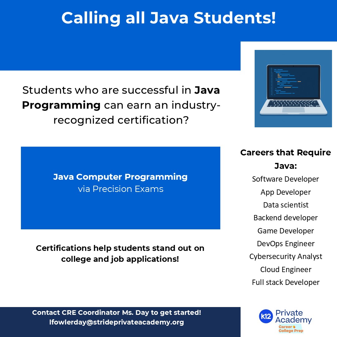 If you are taking Java Programming or have taken it in the past, this ...