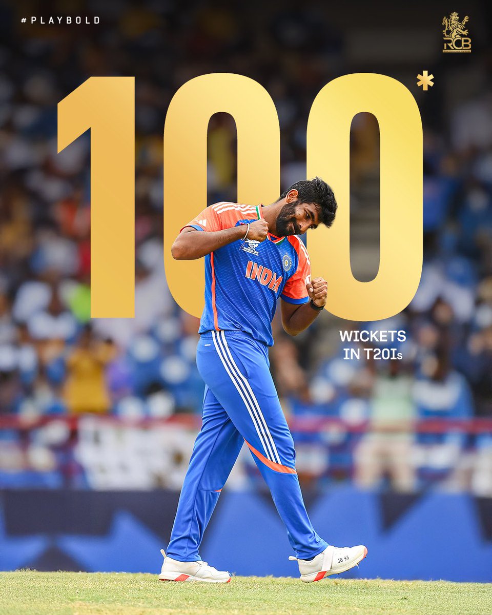 💥 Boom Boom struck for the 1️⃣0️⃣0️⃣th time in T20Is. 🔥

Only the second Indian bowler to break this barrier. Well done, Jassi Bhai! ❤️‍🔥

📸: BCCI | #PlayBold #ನಮ್ಮRCB️ #INDvSA