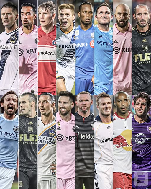 All these LEGENDS have played in MLS, but only Messi has become a MLS MVP and that too TWICE.😳🐐