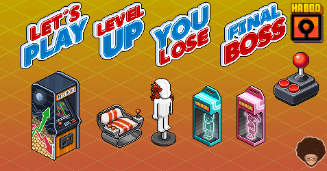 📣 ¡#Habbo comparte las novedades para la campaña de enero 2026 con temática de videojuegos y el Año Nuevo Lunar! 🕹🐎

➡️ Encuentra todas las imágenes de los premios raros 2026, furnis, RAROS y Coleccionables de #HabboCollectibles en: habtium.es/news/20013