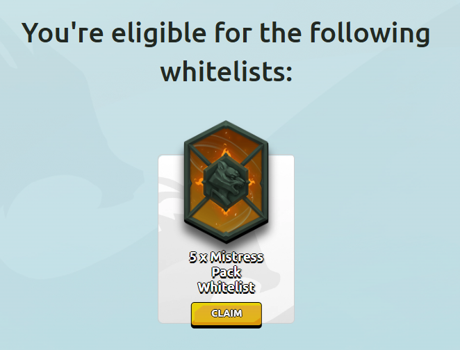 🔥 <a href="/playwildforest/">Wild Forest</a>  keeps dropping surprises…
Today I got 5 Mistress Pack whitelists thanks to my Legendary Lord, and each pack includes a guaranteed Mistress, gold, shards, and chances to obtain rare, epic, or legendary Lords, plus big $WF and Wild Shards rewards

🔷 Rare 54%