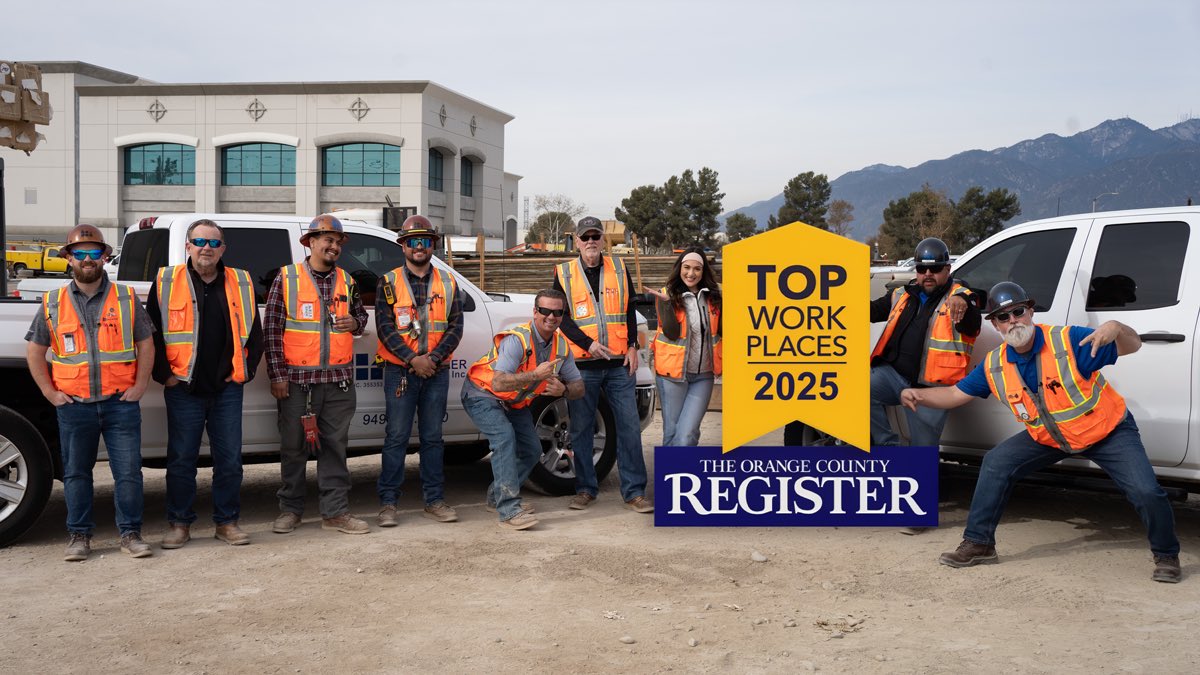 W. L. Butler is proud to rank #4 among mid-sized companies (100–499 employees) in Orange County’s Top Workplaces 2025! This recognition, based on employee feedback and verified by experts—not pay-to-play—reflects our strong culture, teamwork, and dedication. #BuildingWhatMatters