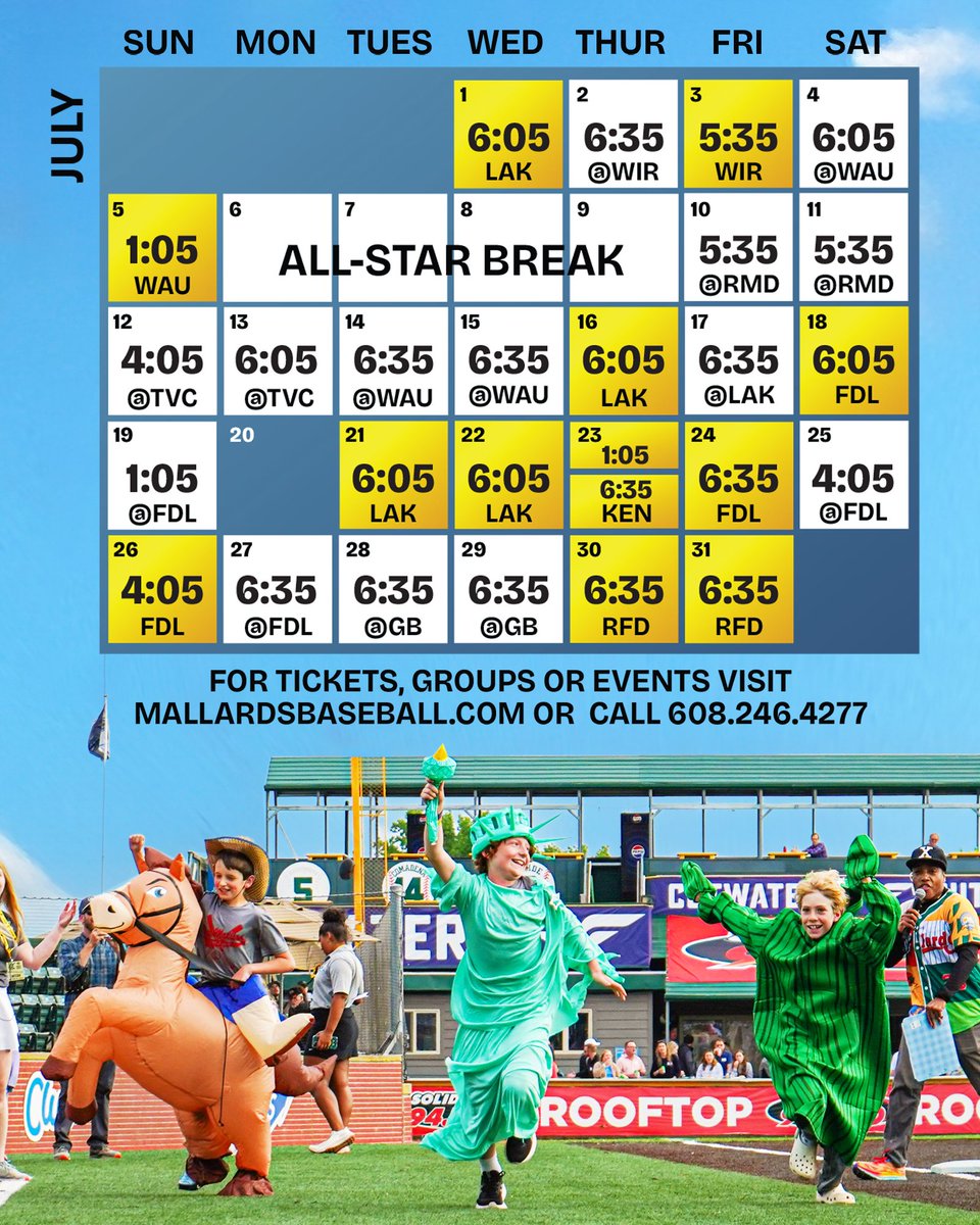 Madison Mallards tweet media