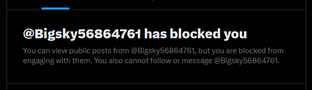 2MissBridget's tweet photo. @Bigsky56864761 @1MissBridget @sonny_no @MAGACult2 are you really this thin-skinned and a pussy bitch? LMAO https://t.co/YLS8x69uRm