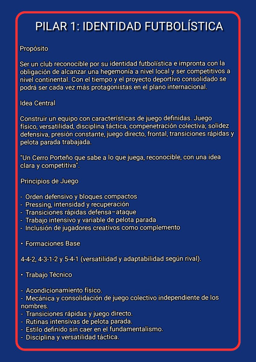 Carecer de una identidad institucional nos ha llevado a traer jugadores sin criterio y a rescindir contratos de dts en cada semestre. Tener una filosofía futbolística definida evitará caer en improvisaciones y nos dará un panorama concreto a la hora de las contrataciones.