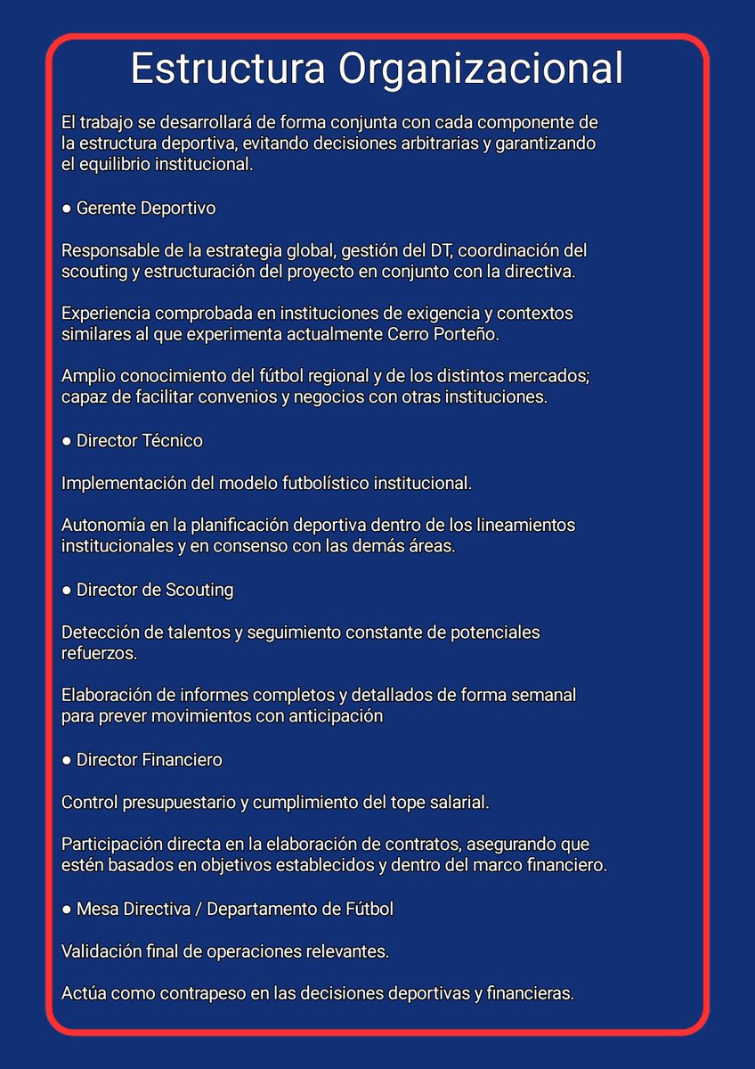 La toma de decisiones pasará por filtros rigurosos de debate y análisis, evitando la arbitrariedad  que atente contra la transparencia y estabilidad del proyecto. Debe haber una línea institucional definida e irrenunciable que no debe ser sobrepasada por nadie.