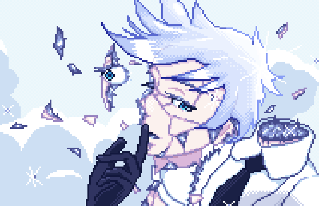 2nd_eye_roxas's tweet photo. Make sure Sensei isn't lonely

So take care of the Winter for me.

#pixelart #housekinokuni #landofthelustrous #housekinokuni_fanart #fanart https://t.co/83zbB5DLaR