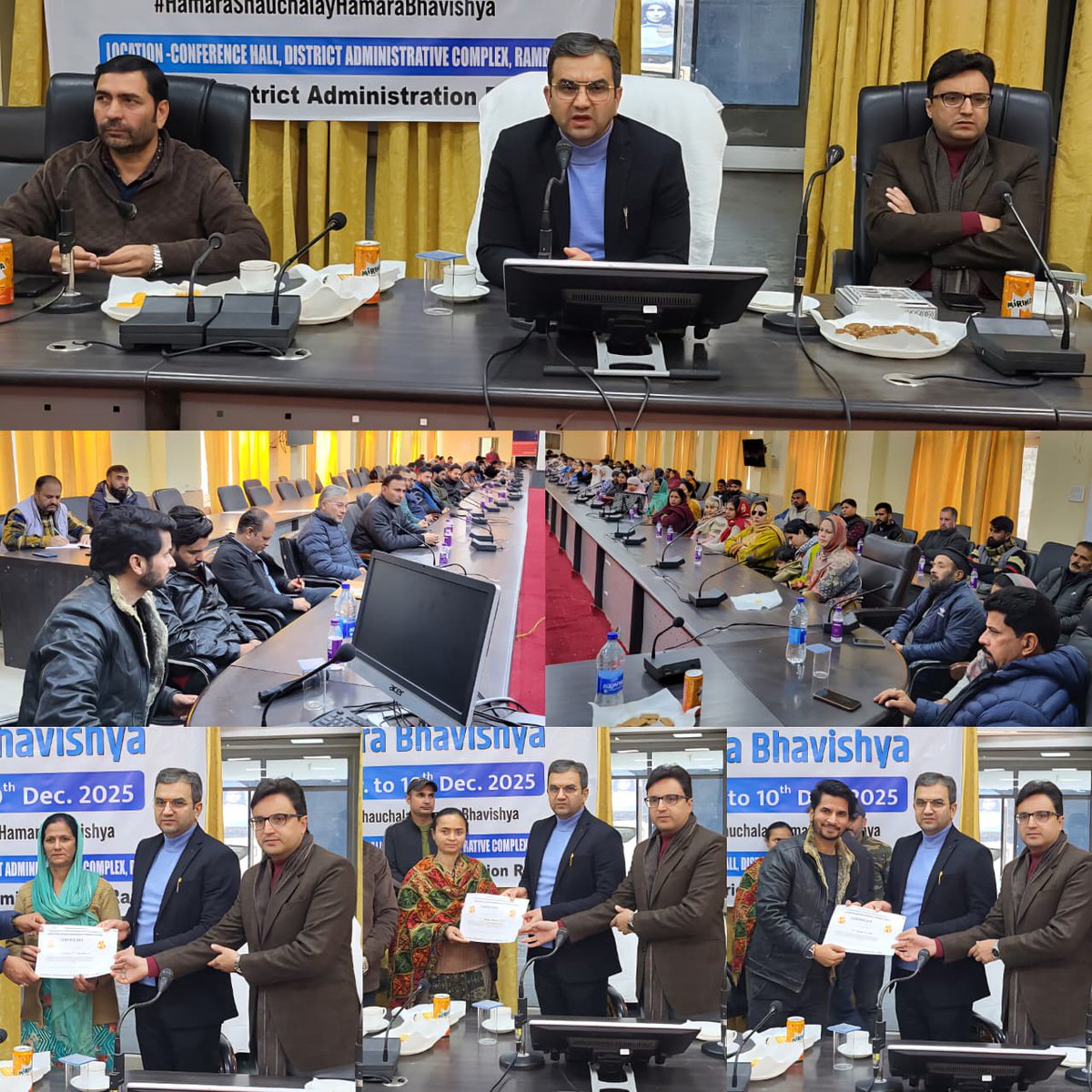 #worldtoiletday
Ramban District Administration today organized a district-level awareness programme under the “Hamara Shauchalay, Hamara Bhavishya” campaign.
DC Mohammad Alyas Khan urged citizens to uphold ODF achievements, adopt hygienic practices &amp; strengthen community