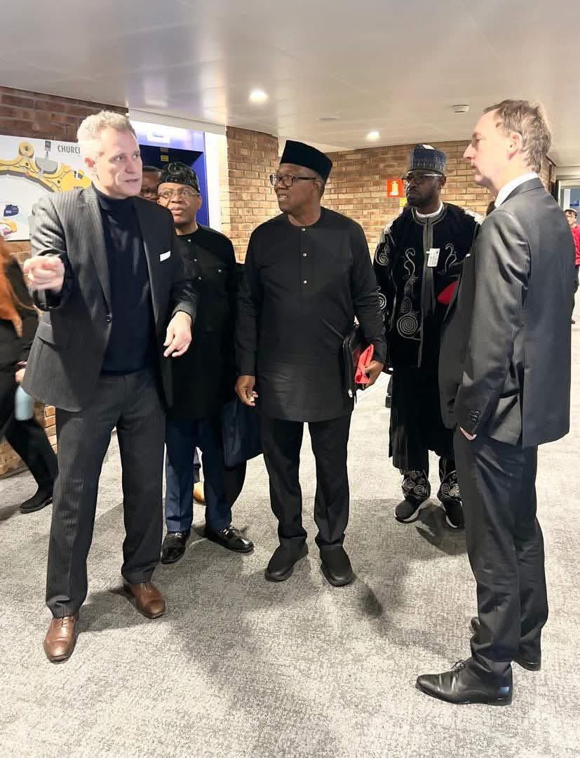 Obi at the European Parliament ✅🔥. 

The next President of Nigeria by May, 2027.