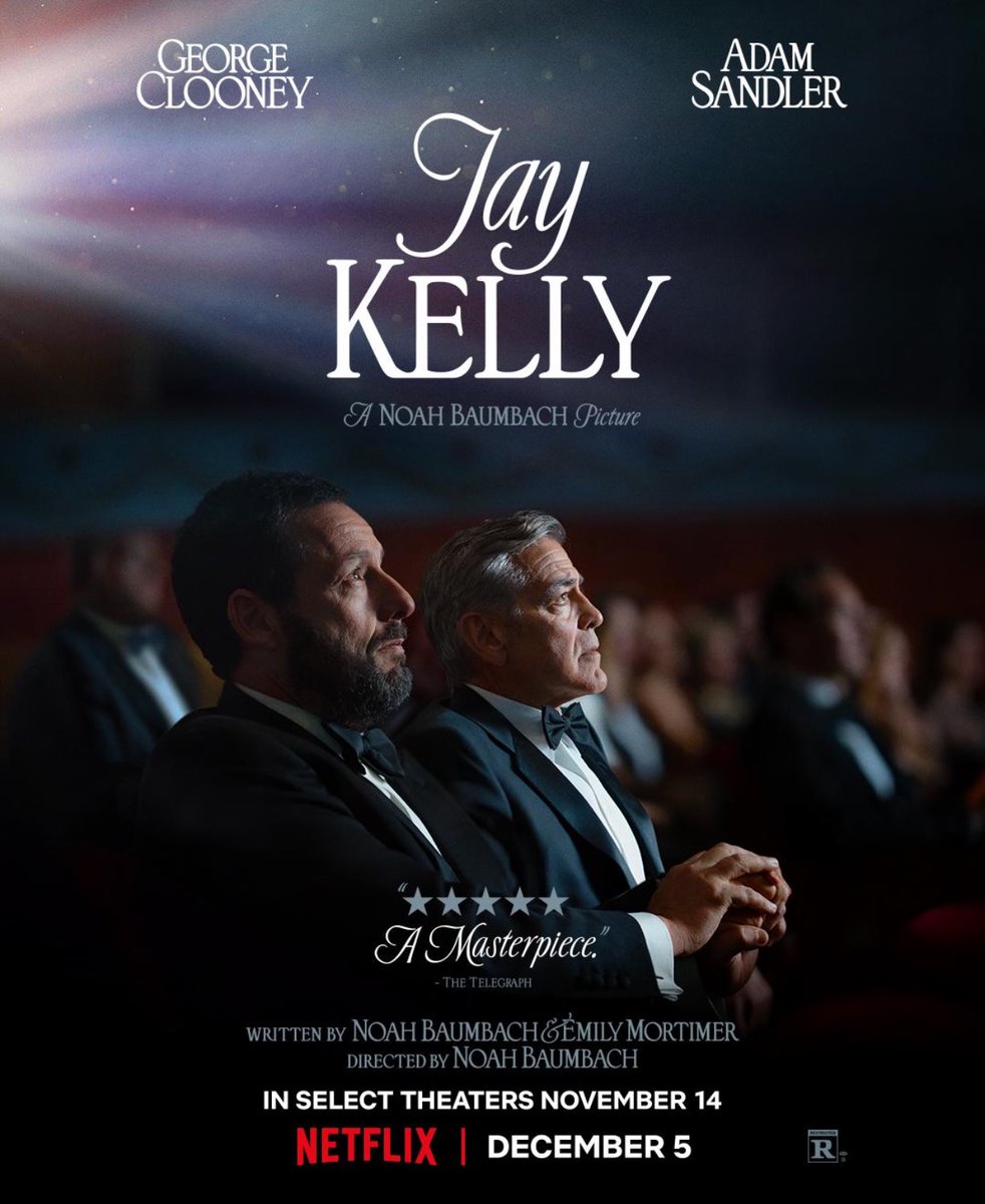 Sentimental Value (2025)

Jay Kelly (2025)

يلتقي هذان الفيلمان في أن كل واحد منهما يحكي ورطة المبدع الذي ينشغل بإبداعه، وينسى عائلته، فيسعى إلى الاعتذار والتعويض والقرب ممن أهملهم سنوات طويلة.

أما الفرق بينهما فهو الفرق بين الجدية الأوروبية، وبين التبسيطية الأمريكية، في التعامل