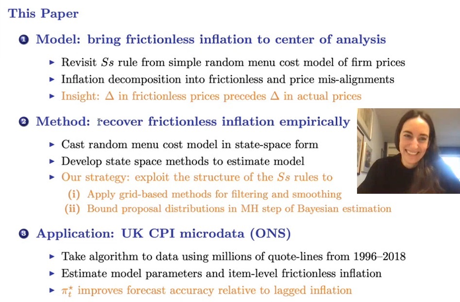 vimacro_org's tweet image. Excellent VIMM #seminar and discussions with @lcastillomart (@DukeU), who presented her paper "Frictionless inflation" @vimacro_org

Thank you Laura for this great seminar!

Paper+Video: vimacro.org/laura-castillo…

#Economics #Research #Inflation #Frictions #NewKeynesian #Modelling