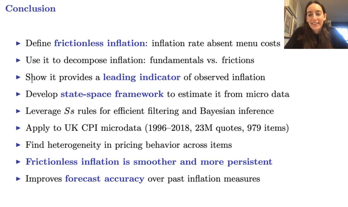 vimacro_org's tweet image. Excellent VIMM #seminar and discussions with @lcastillomart (@DukeU), who presented her paper "Frictionless inflation" @vimacro_org

Thank you Laura for this great seminar!

Paper+Video: vimacro.org/laura-castillo…

#Economics #Research #Inflation #Frictions #NewKeynesian #Modelling