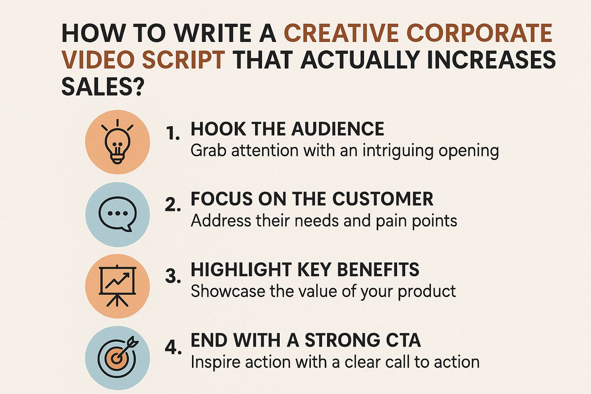SEOContentIndia's tweet image. A great script doesn’t just inform — it persuades, builds trust, and guides the viewer toward action. When crafted right, it becomes a 24/7 sales asset for your business.

Read More: wp.me/p8rG0l-13l

#SEO_Content_India #SCI #CorporateVideo #VideoMarketing #ScriptWriting