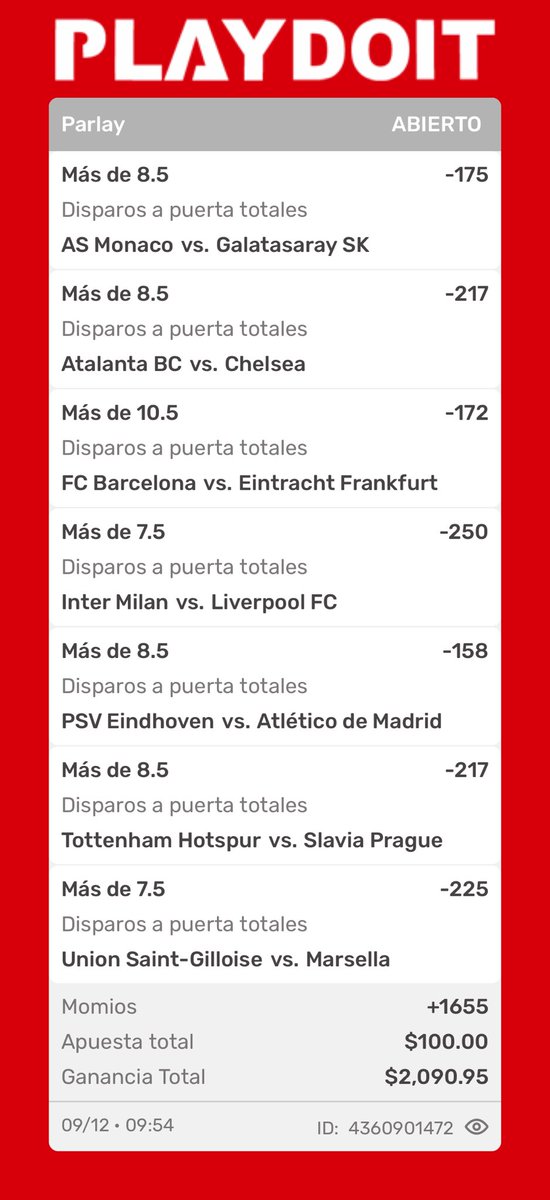 ShigoKahe's tweet photo. Apuestita FunBet @playdoitmexico #Playdoit #apuesta https://t.co/Xu7w8ZmLry