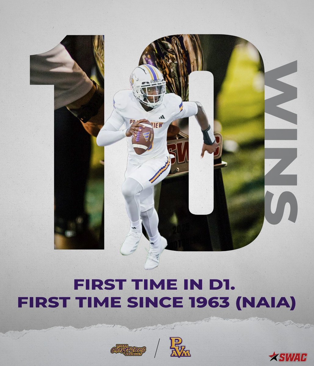 Prairie View A&M Football tweet media