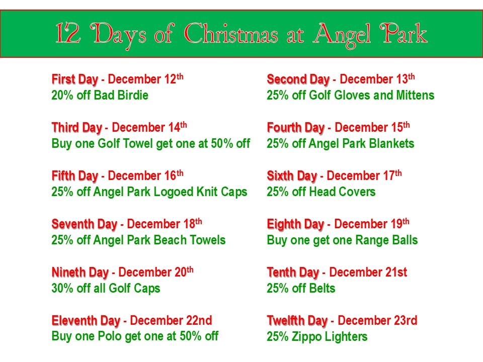 Angel Park Golf Club tweet media