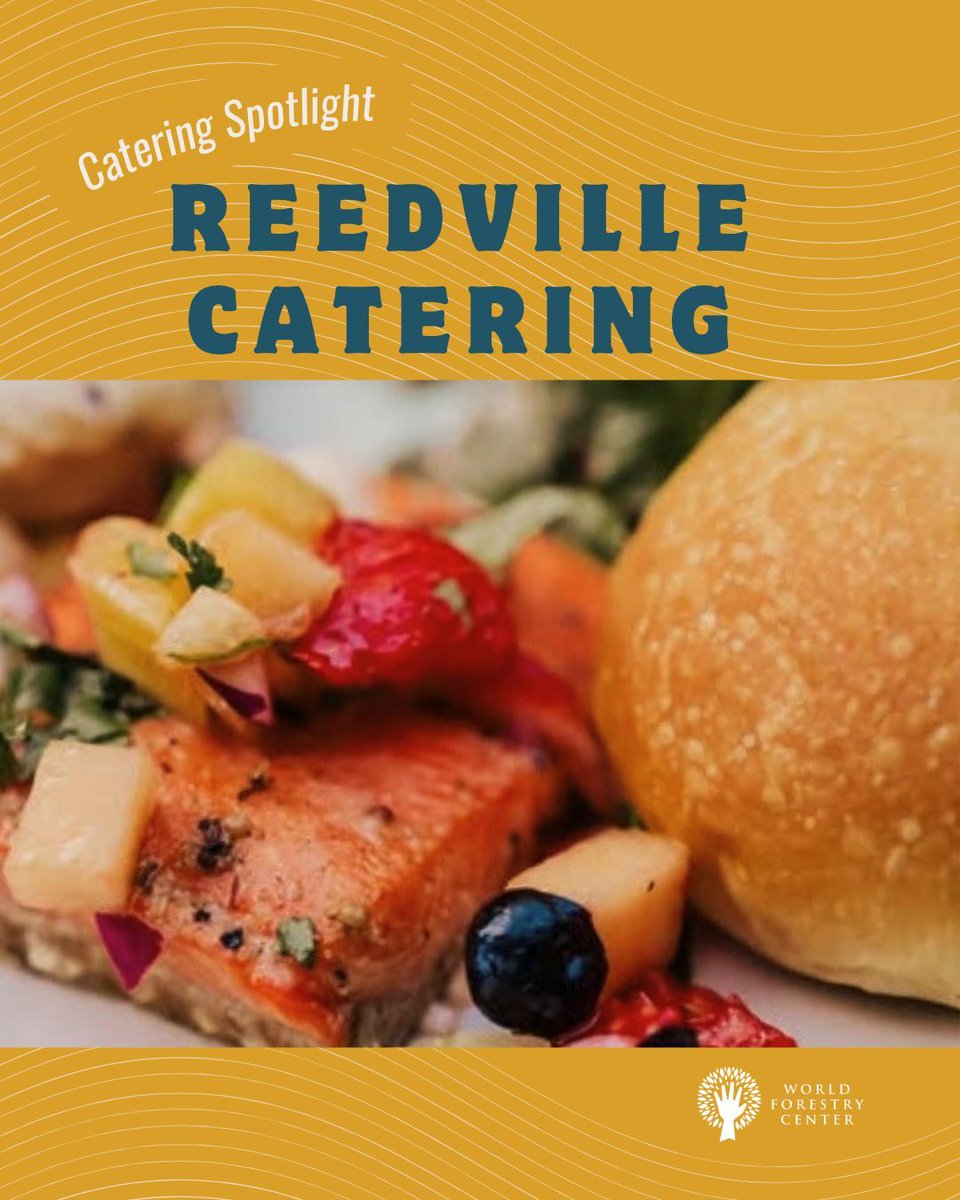 World_Forestry's tweet photo. 🔆 Catering Spotlight: We're excited to feature one of our approved caterers: Reedville Catering!

Here’s what makes them stand out: 
🍴 Innovative styling and the freshest ingredients
👩‍🍳 Over 30 years of crafting Portland's finest events 
🌿 Fresh. Local. Artful. https://t.co/1UW1Bqj9fx