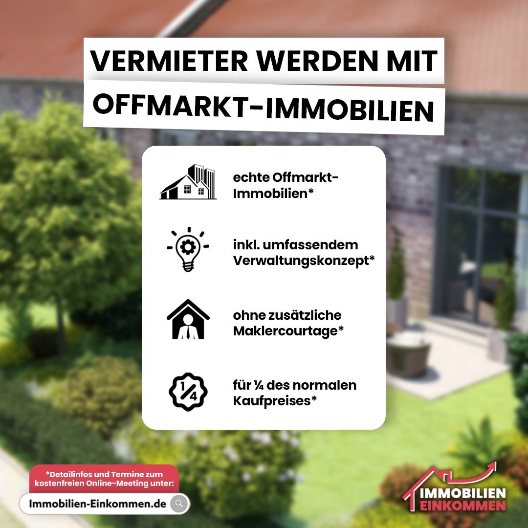 Hier bei unserem nachgefragte und kostenlosen Seminar anmelden:

immobilien-einkommen.de/anmeldung?link…