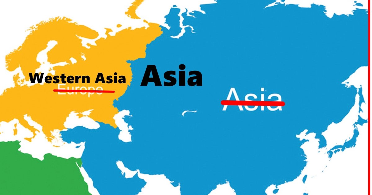 Coğrafi olarak Avrupa, her akıl sahibinin görebileceği gibi, Asya'nın batı ucundan başka bir şey değildir. Asya, Avrupa'dan daha kalabalık, tarihsel olarak daha eski ve alan olarak çok daha büyüktür. Avrupa yerine Batı Asya terimini öneriyorum. O kadar da uzak değiller, değil mi?