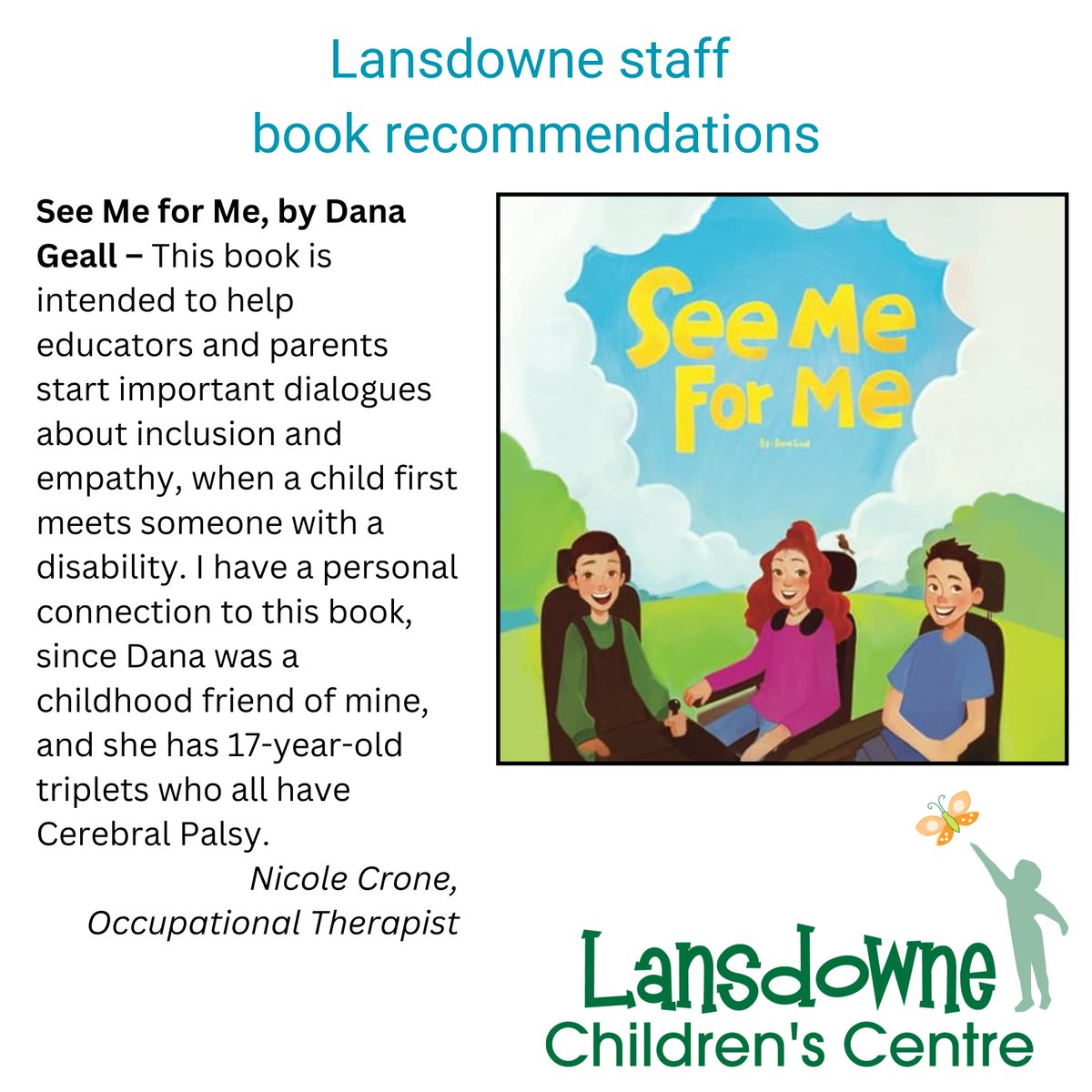 Family Literacy Day is in January, but at Lansdowne Children’s Centre, we love to share book suggestions all year! loom.ly/LjA18AI
#childdevelopment #literacy #GrandErie