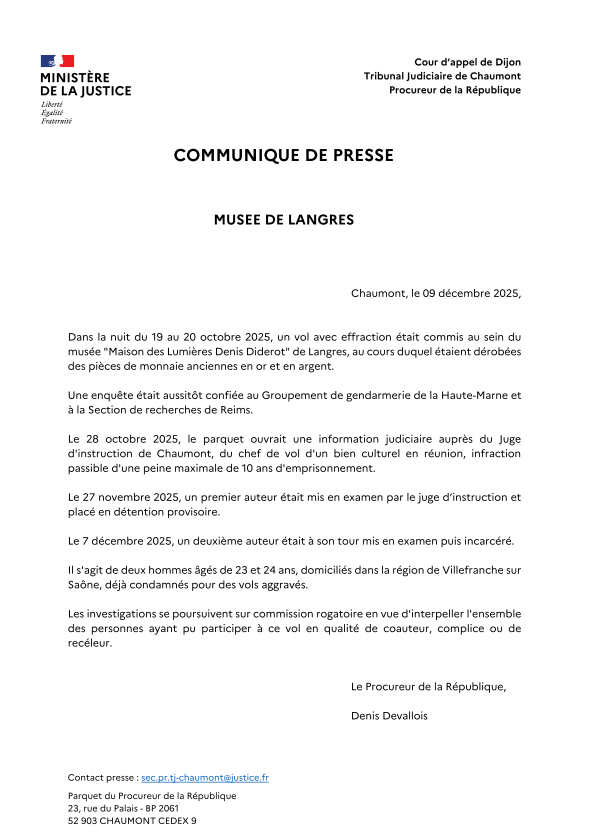 Procureur Chaumont tweet media