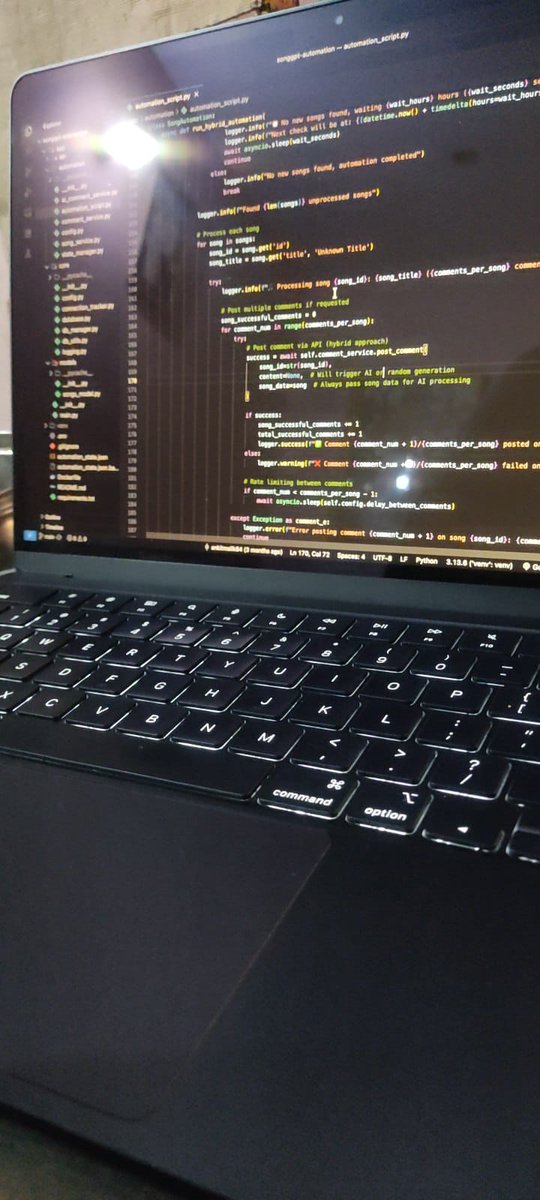 ankit_malik84's tweet image. ✨ Day 72/98 – Consistency Challenge ✨

Leveling up one more day, one more step closer to the best version of myself. 🚀
Today’s Progress:

🏋️‍♂️ Morning Grind: Hit the gym for a solid 1.25 hours
🧠 Problem Solving: Completed LeetCode POTD + tackled another graph question
📝 Deep…