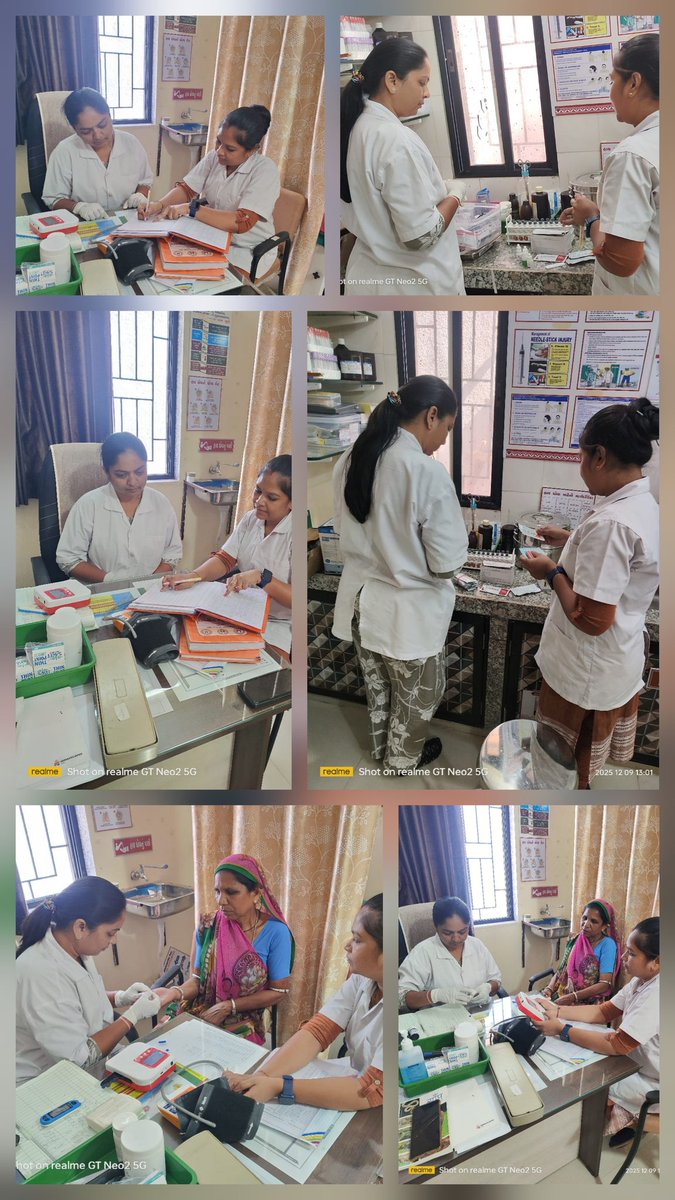 thonetrang77417's tweet image. 🇮🇳🏥
#AAMVALPORE 
#PHCKHARETHA 
#LABORATORY #TEST #RECORD #RIPORTS 
#NETRANG #BHARUCH 

"આજરોજ #નેત્રંગતાલુકાના #પ્રાઆકેખરેઠા ના #લેબટેકનીશીયન દ્વારા #આયુષ્યમાનઆરોગ્યમઁદિર #વાલપોર ની #આરોગ્યટીમ ને અલગ અલગ #ટેસ્ટો વિશે જાણકારી તથા #રેકોર્ડરિપોર્ટ્સ વિશે માહિતી.."

@Bharuch_Health