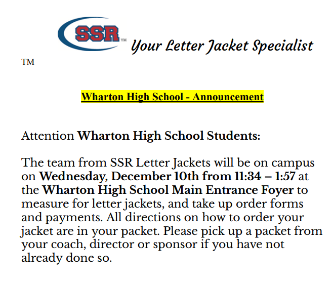 Wharton ISD tweet media