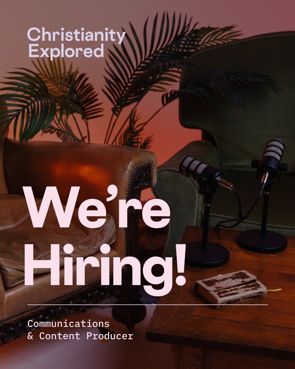 Christianity Explored Ministries tweet media