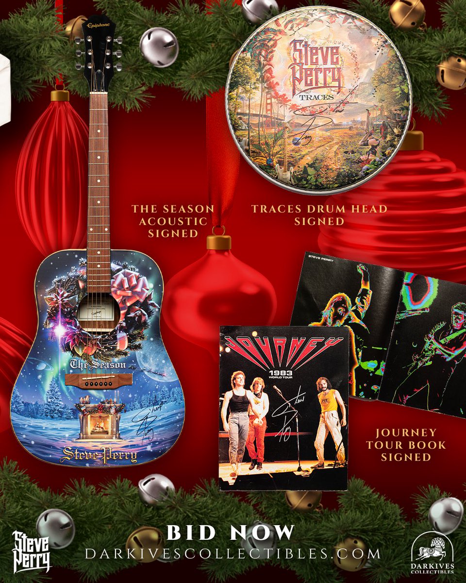 StevePerryMusic's tweet image. Steve Perry’s Holiday auction full of music history from Steve’s personal archive is live darkivescollectibles.com Proceeds benefit Gilead House, which works with single mothers and their children - many of whom are survivors of domestic violence - helping them rebuild their lives