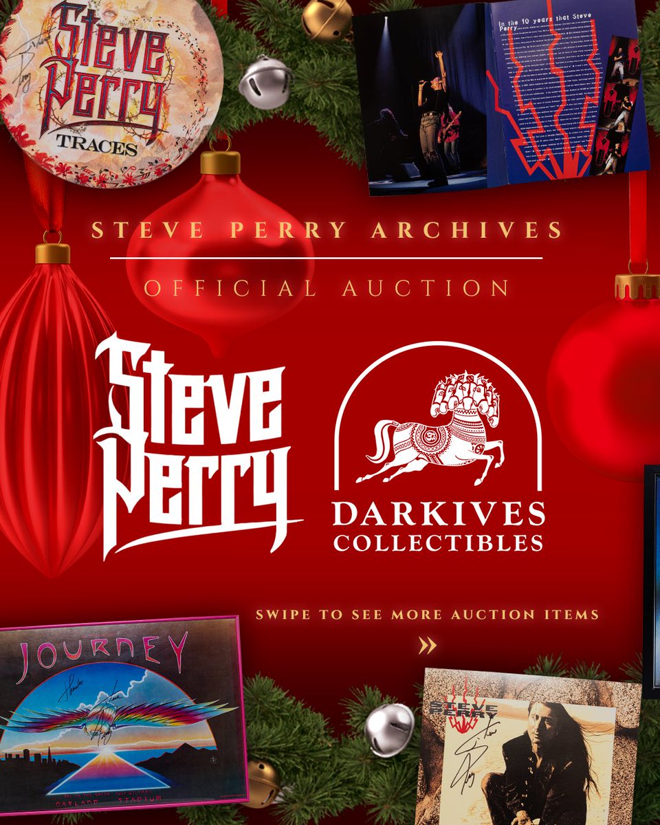 StevePerryMusic's tweet image. Steve Perry’s Holiday auction full of music history from Steve’s personal archive is live darkivescollectibles.com Proceeds benefit Gilead House, which works with single mothers and their children - many of whom are survivors of domestic violence - helping them rebuild their lives