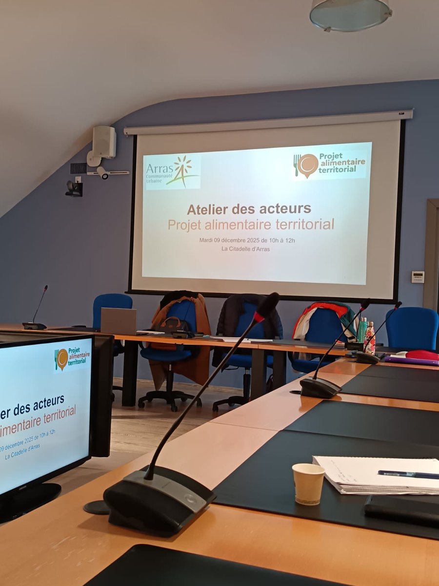 Ce jour, <a href="/Interbev_HDF/">Interbev Hauts-de-France</a> a participé à un atelier professionnel organisé par le <a href="/GrandArras/">Com. Urbaine Arras</a> pour apporter ses connaissances sur la #filière #viande dans les #projets #alimentaires territoriaux. Une matinée enrichissante pour ne pas oublier le rôle de la viande dans l’alimentation.