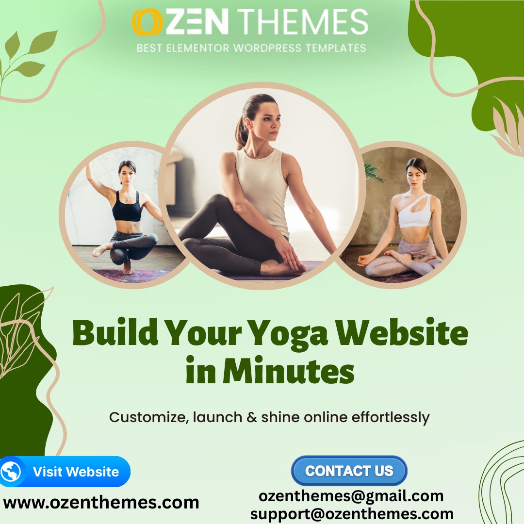 OzenThemes's tweet photo. 🧘‍♀️ Take Your Yoga Classes Online — Fast &amp; Hassle-Free!

🌐 https://t.co/vAkgn9CkGD
📩 ozenthemes@gmail.com |support@ozenthemes.com

#YogaWebsite #YogaThemeUSA #YogaWordPressTheme #TeachYogaOnline #WellnessBusiness #YogaStudioUSA #YogaTeachersUSA #MeditationWebsite #OzenThemes https://t.co/n9uxaduI2z