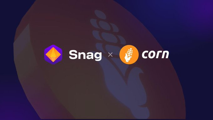 $Corn will be next-gen loyalty program built with Snag 

 completely quests, earn XP and get $corn ...   

i might try to decide this action   

Hold $CORN → passive daily bonus <a href="/use_corn/">Corn</a>