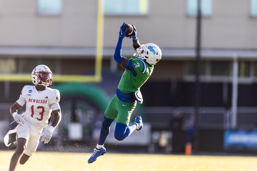 coach_dbaker's tweet image. Top 2 leaders in Receiving Yards in the @GulfSouth! Combined for 97rec, almost 1,700yds &amp;amp; 12 TD’s. 
Who’s next?? #WRU #ARETE