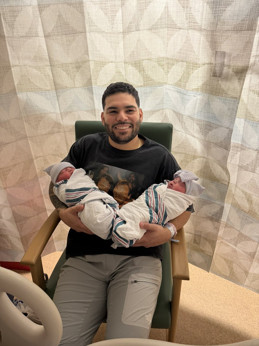 Lat_Drop4's tweet photo. My twins are here! My wife says I should retire from both Magic and Video games. https://t.co/eCFEr6g34S