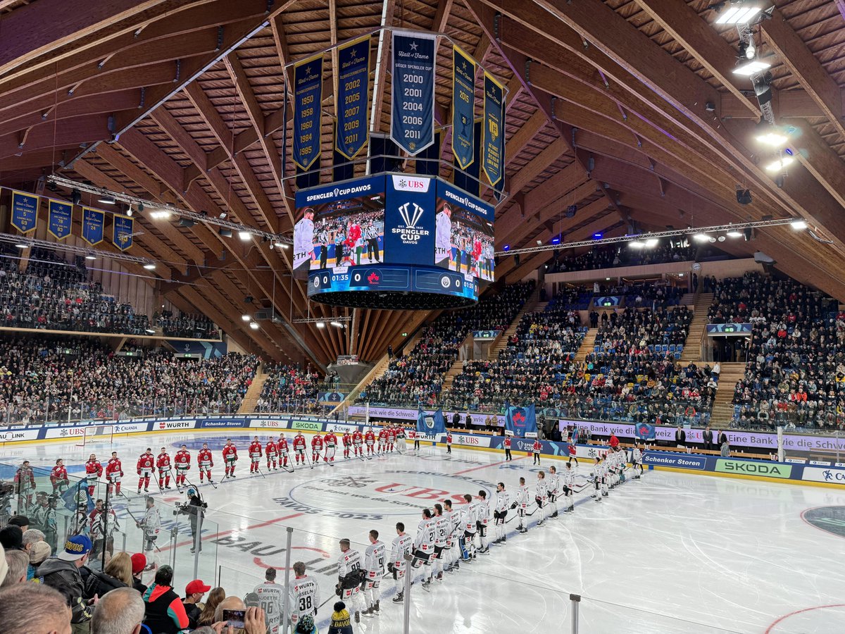 SEllisHockey's tweet image. So bored with the Olympic rink conversation.

Just move the tournament to Davos.