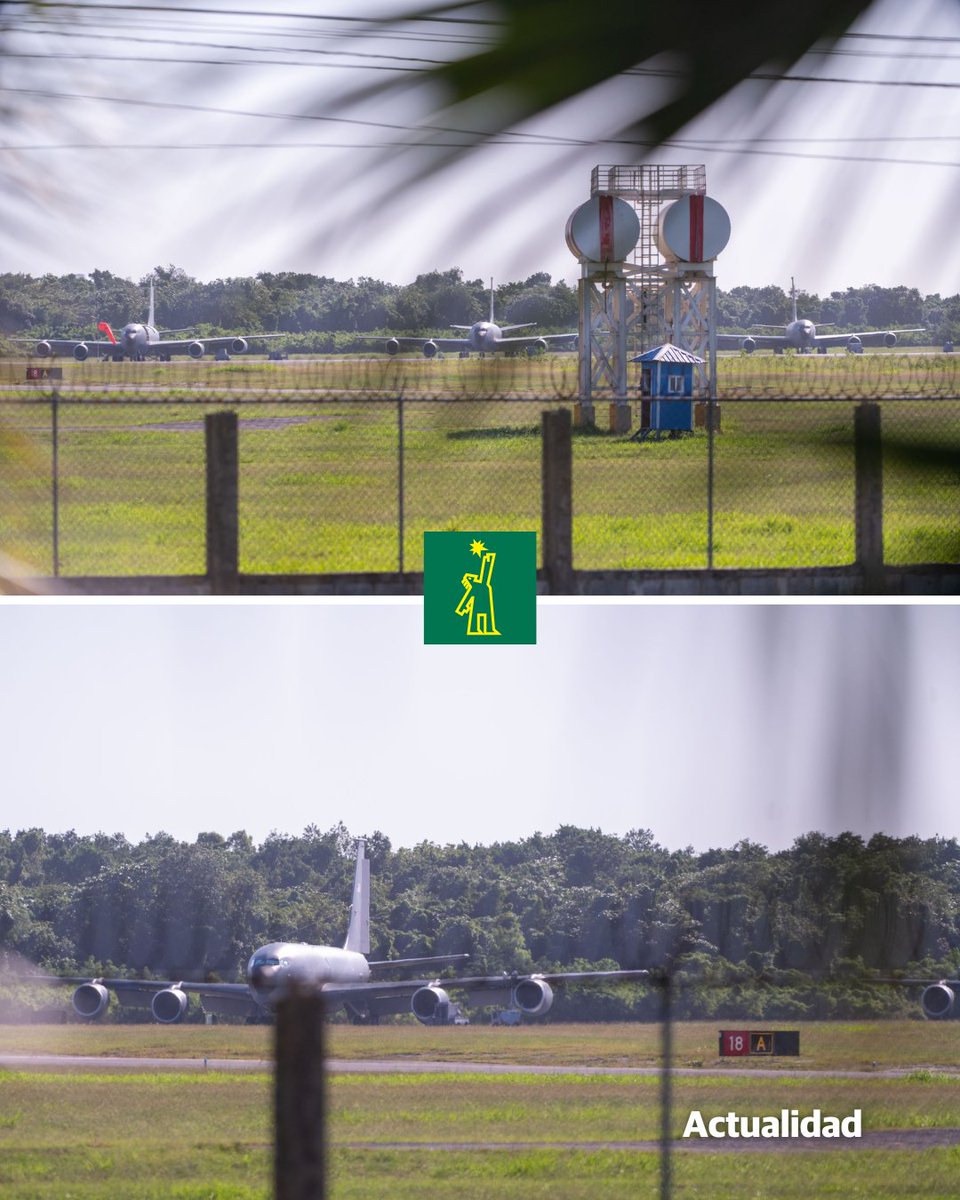 DiarioLibre's tweet image. 📰 |#ActualidadDL| El esquema previsto es que estas unidades carguen combustible en el aeropuerto, despeguen cada mañana y permanezcan sobrevolando el Caribe 
🔗ow.ly/BwfT50XGr39 

#DiarioLibre #Aviones #EEUU #RD #KC135
