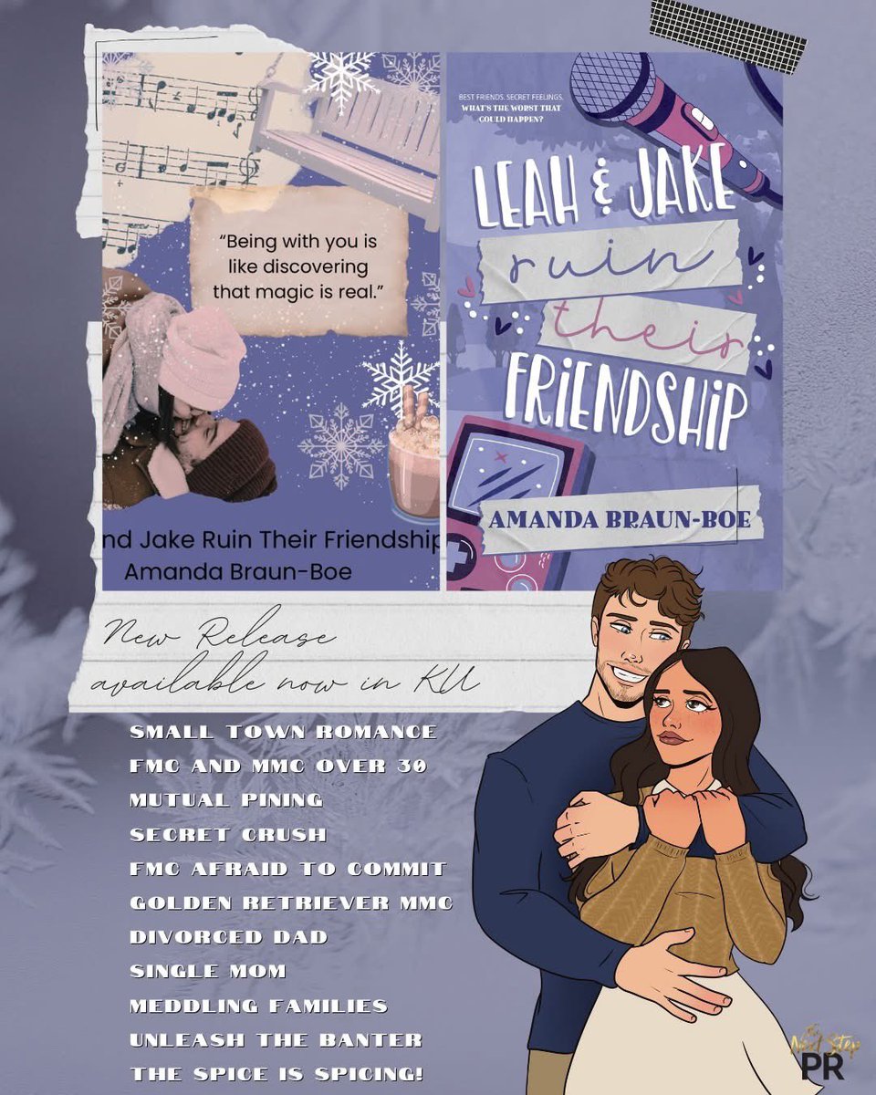 vickybooklover1's tweet photo. ๐๐ก๐๐ช ๐ฅ๐๐๐๐๐ฆ๐ ๐๐๐๐ฅ๐ง! ๐
Leah & Jake Ruin Their Friendship, a Small Town Rom Com by Amanda Braun-Boe is ๐ข๐จ๐ง ๐ก๐ข๐ช!
๐๐ฅ๐๐ ๐ฌ๐ข๐จ๐ฅ ๐๐ข๐ฃ๐ฌ https://t.co/az3b53C7XB
#amandabraunboe
#TheNextStepPR
Hosted by @TheNextStepPR https://t.co/7YsADYbUE3