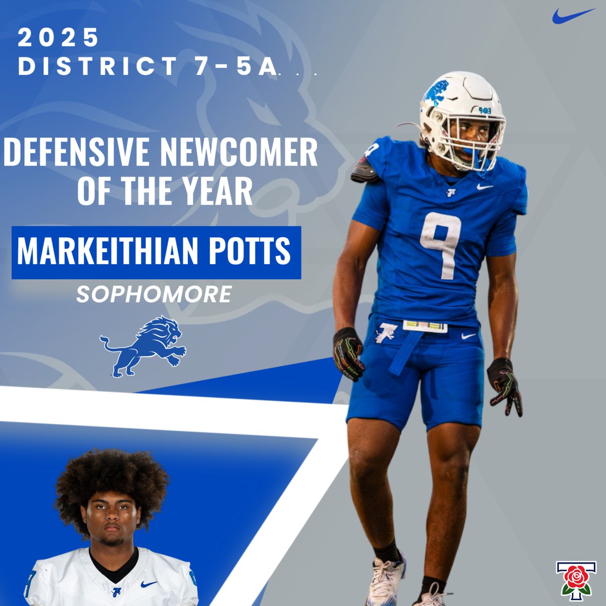 Tyler Lions Football tweet media