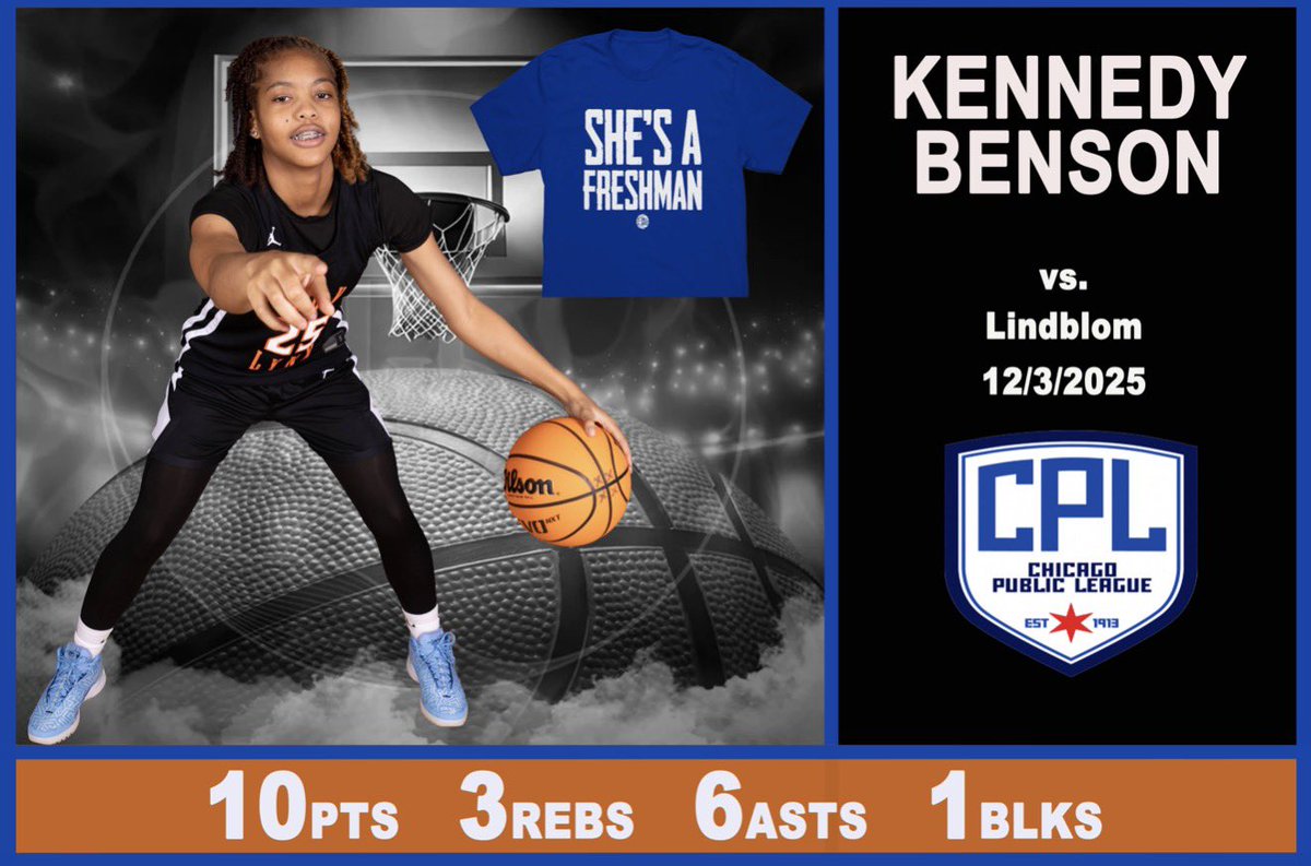 BCPLadyLynx's tweet photo. 12/3/2025 vs. Lindblom @getbucketskj__ 📊
🎯 10pts
💪🏽 3rebs
🤝 6asts
🛑 1blk
#ChooseUsorLosetoUs
#LadyLynxBCP
#LynxEatemUp🐯
#GoLynx🏀🧡💙
#FeartheLynxBCP
#LadyLynxwantitall
#LadyLynxRedemptionTour
#MoreHeat
#SnapYoFingersLadyLynx
#WeTheProblemBCP https://t.co/nrkPWB7mkJ