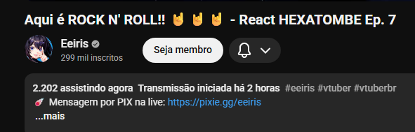 SailorNanaOFC's tweet image. Bora ajudar a eres a bater 300k de inscritos pra ela dominar o mundo 🙏