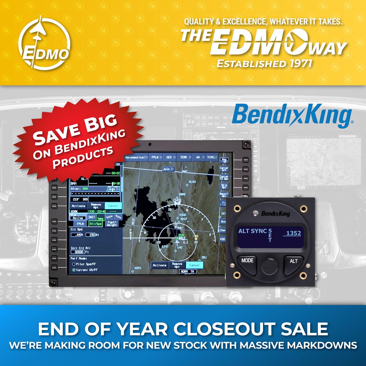 EDMO_Dist's tweet image. BendixKing end-of-year closeout sale! We’re making room for new inventory, which means massive markdowns on select BendixKing products you won’t want to miss. Shop these limited-quantity deals now through December 31 or while supplies last! #EDMO #Closeout
edmo.com/bendixking-clo…