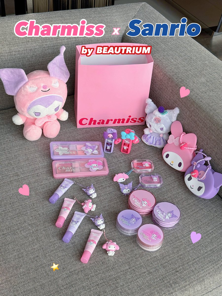 NFonfonn's tweet photo. #Sanrio คอลนี้น่ารักมากก 💗💜 (ep.1)

แกกกสาวก sanrio รีบสะสมด่วน เพราะคอลใหม่น่ารักมาก!! เก็บครบทั้งเซ็ต รีวิวแบบชัดๆให้เห็นทุกตัวเลยย

💖 ตัวลิปหัวโดนัทคือดีเวอร์ สีสวย บำรุงฉ่ำ
แถมมีพวงกุญแจตุ๊กตาอีก คุ้มเกินต้านนนน!

#CharmissSanrioSeries 
#Charmiss #รีวิวบิวตี้ https://t.co/76G3OT9JAb